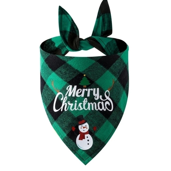Merry Christmas Dog Scarf - Picture 1 of 1